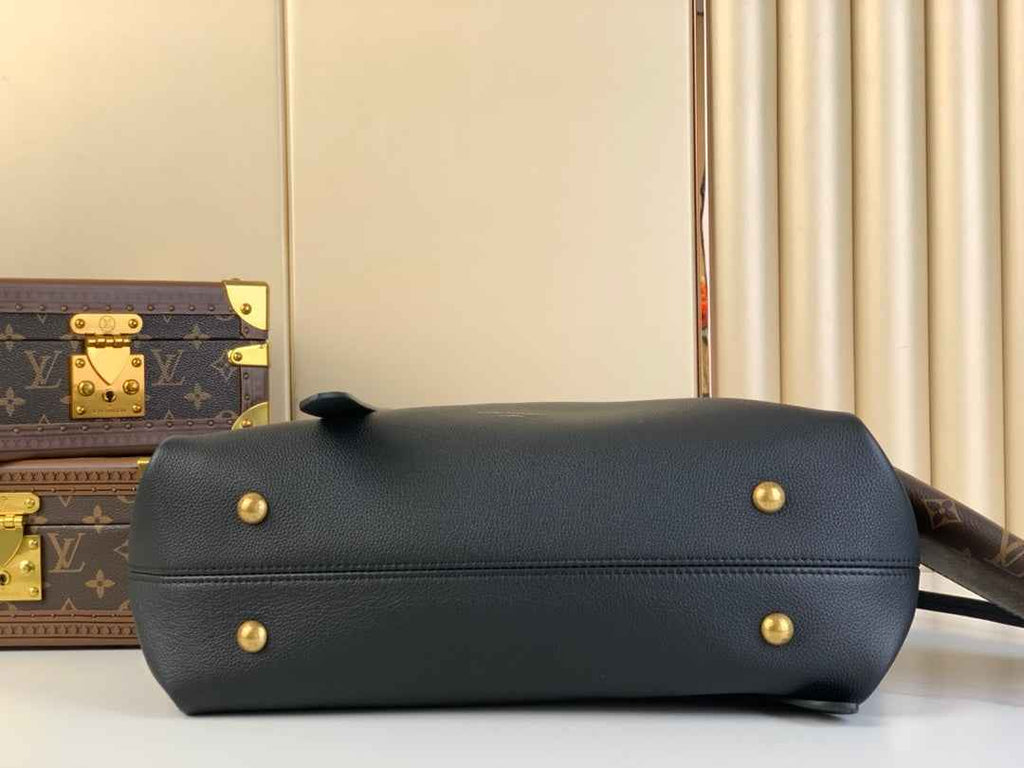 Louis Vuitton Low Key Cabas MM Bag M25341 Black Smooth calf leather