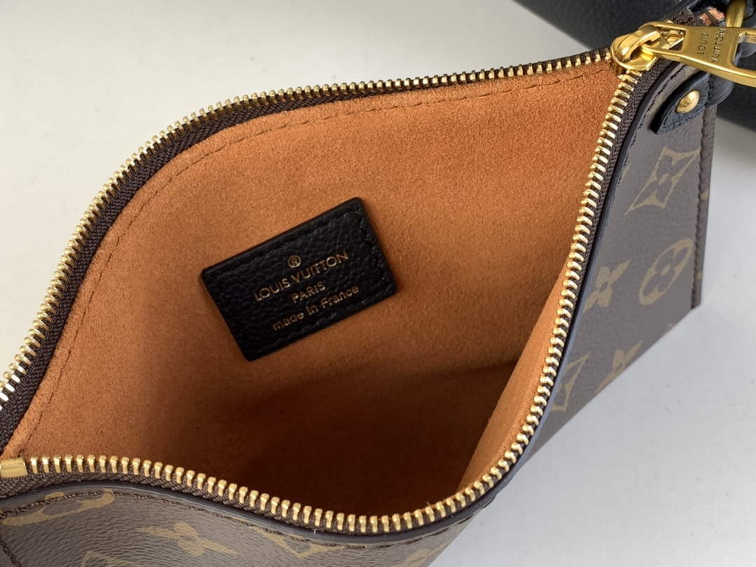 Louis Vuitton Low Key Cabas MM Bag M25341 Black Smooth calf leather