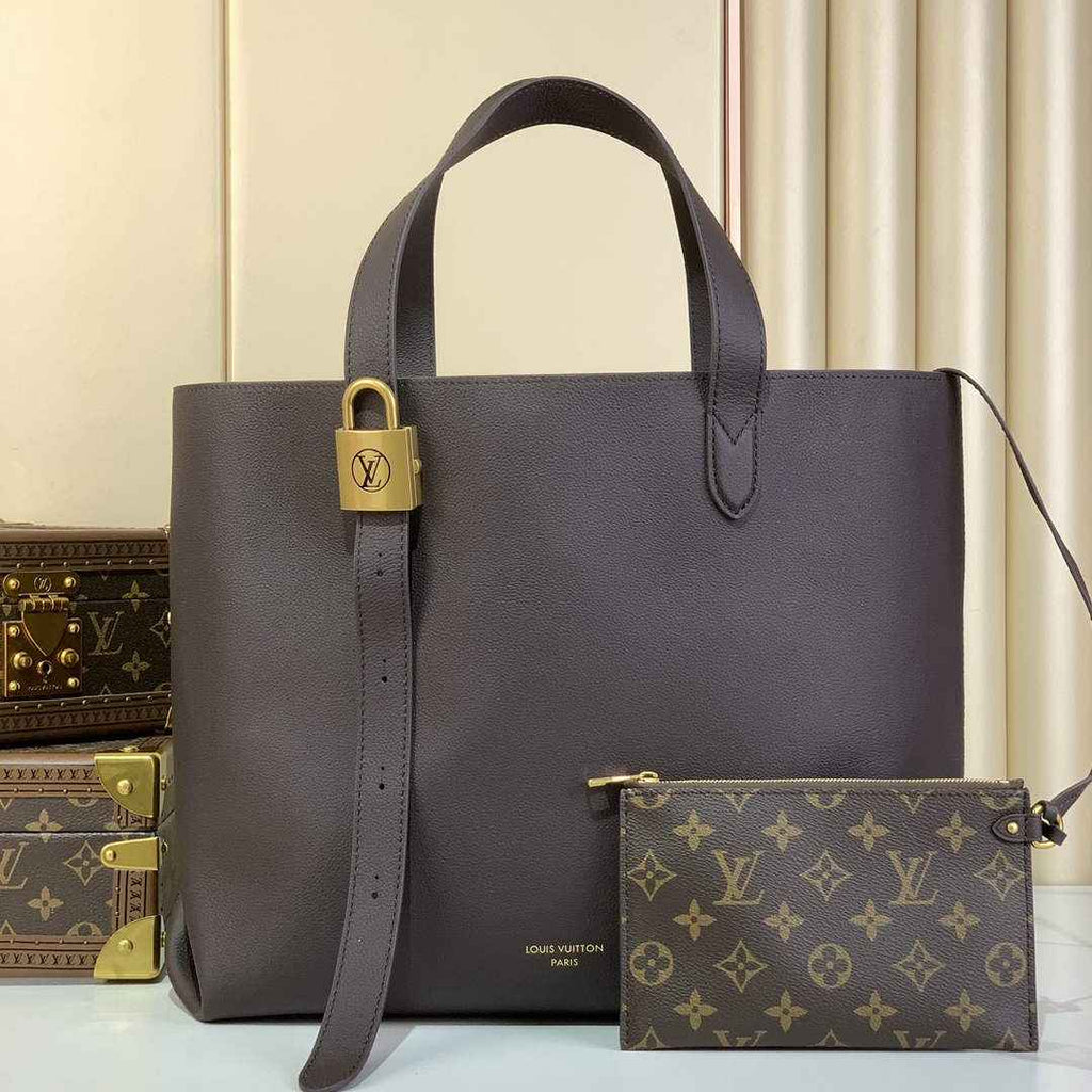 Louis Vuitton Low Key Cabas MM Bag M12916 Brown Smooth calf leather