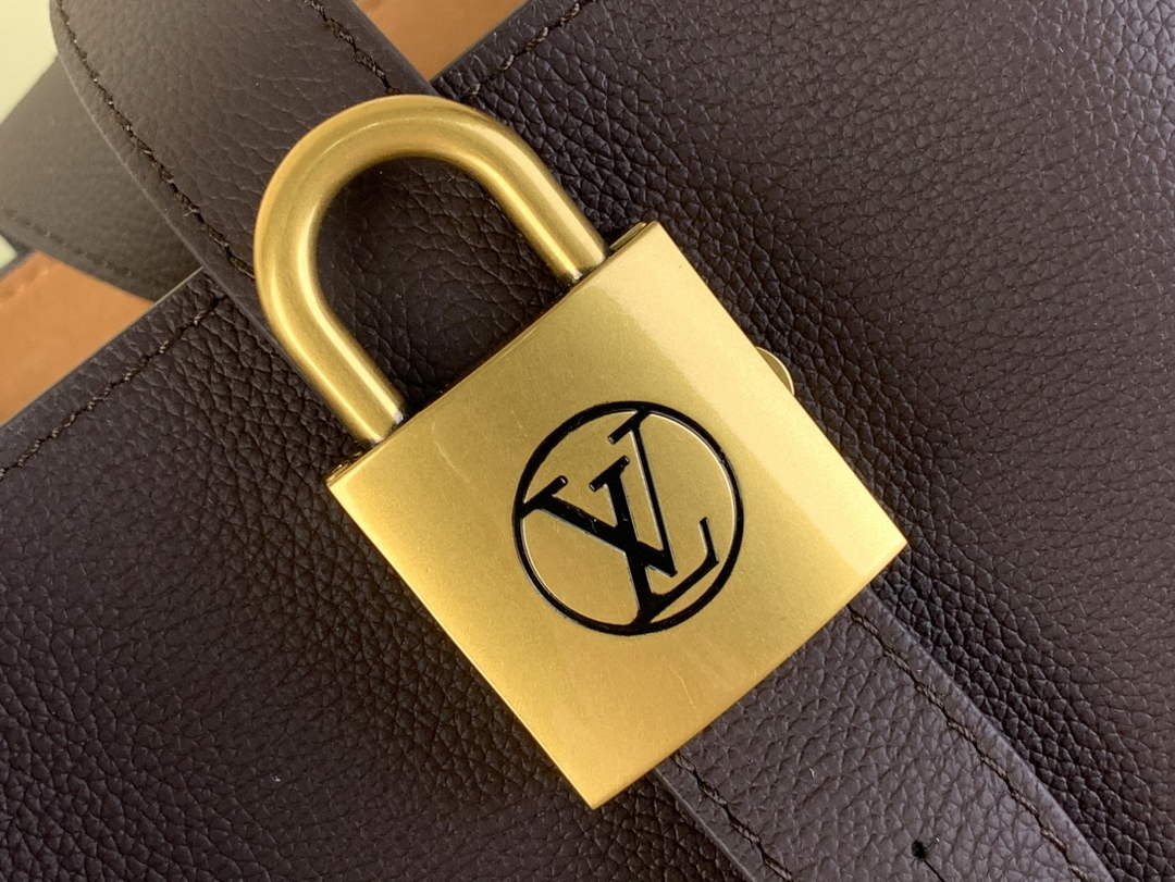Louis Vuitton Low Key Cabas MM Bag M12916 Brown Smooth calf leather