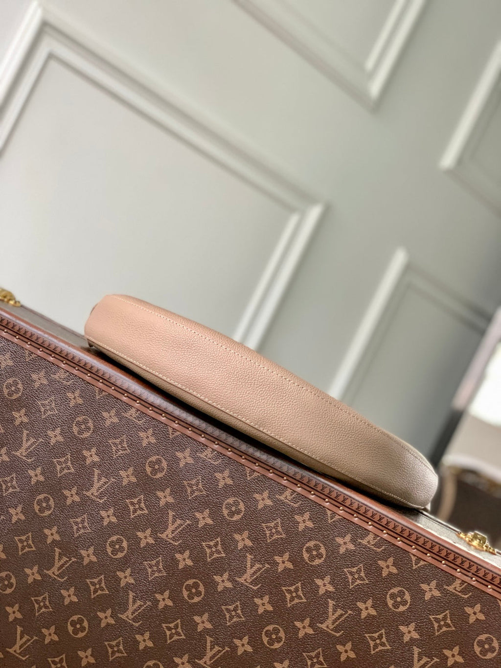 Louis Vuitton Low Key Cookie MM Bag M14635 Walnut Calf leather