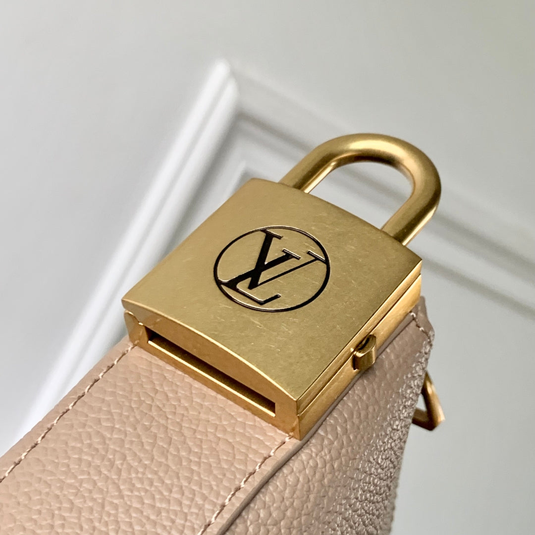 Louis Vuitton Low Key Cookie MM Bag M14635 Walnut Calf leather