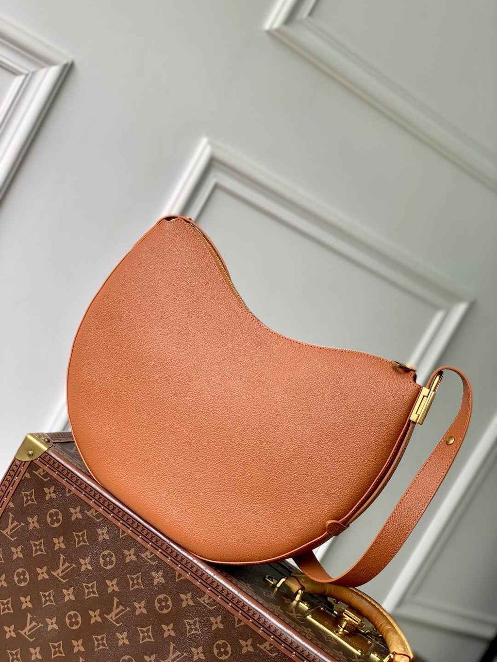 Louis Vuitton Low Key Cookie MM Bag M14642 Brown Calf leather