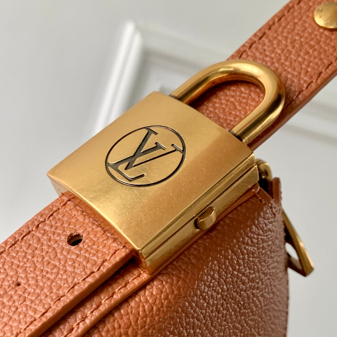 Louis Vuitton Low Key Cookie MM Bag M14642 Brown Calf leather
