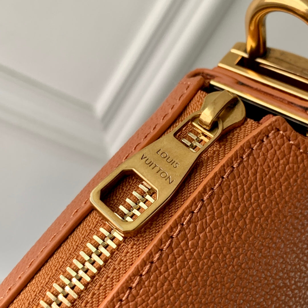 Louis Vuitton Low Key Cookie MM Bag M14642 Brown Calf leather