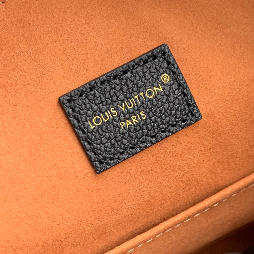 Louis Vuitton Low Key Cookie MM Bag M14417 Black Calf leather