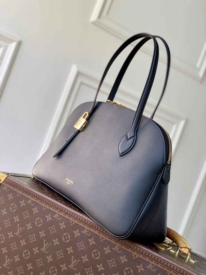 Louis Vuitton Low Key Duffle Tote M26257 Black Leather