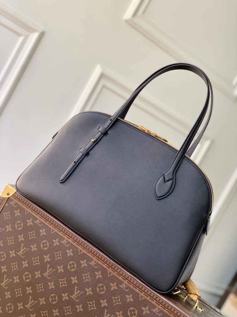 Louis Vuitton Low Key Duffle Tote M26257 Black Leather
