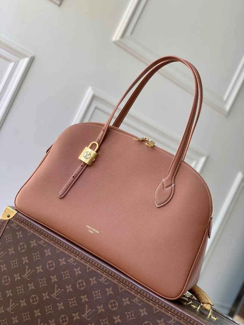 Louis Vuitton Low Key Duffle Tote M26688 Brown Leather