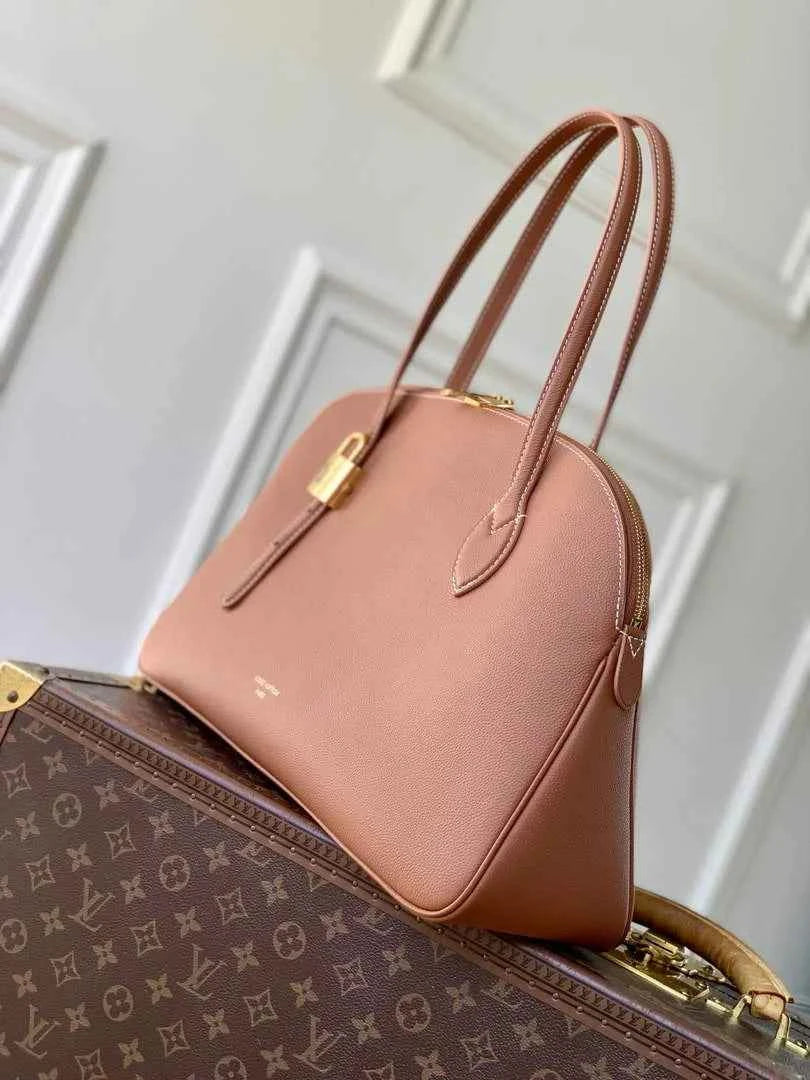 Louis Vuitton Low Key Duffle Tote M26688 Brown Leather