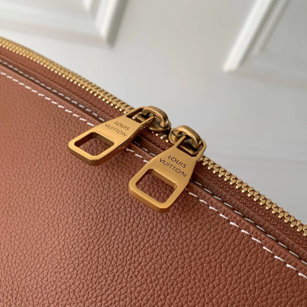 Louis Vuitton Low Key Duffle Tote M26688 Brown Leather