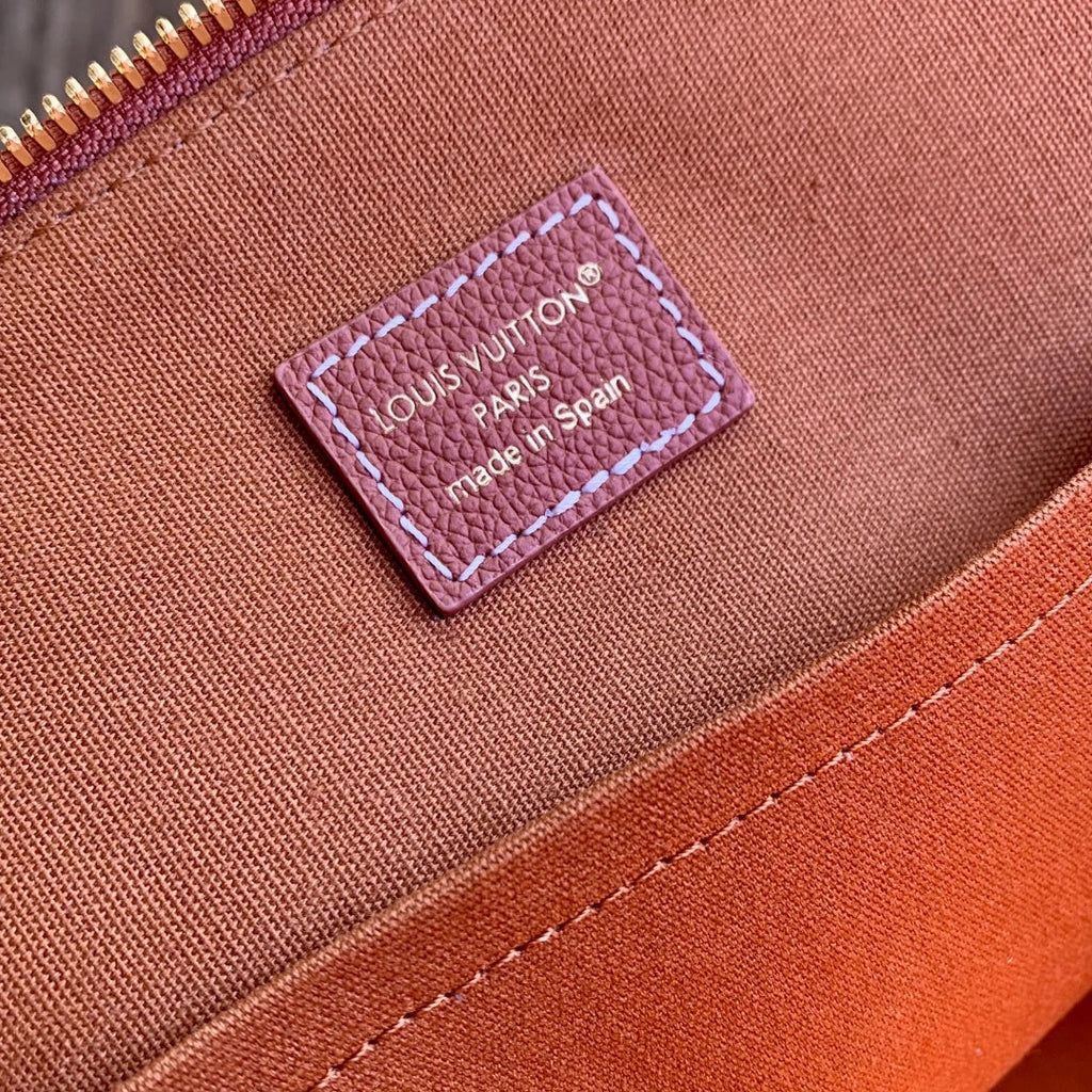 Louis Vuitton Low Key Duffle Tote M26688 Brown Leather