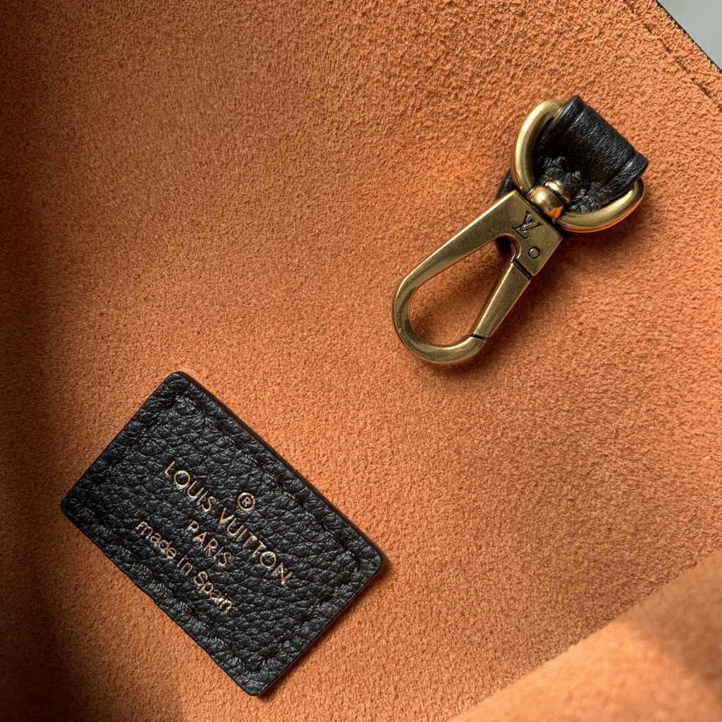 Louis Vuitton Low Key Hobo PM Bag M25352 Black Grained calfskin - Default Title - View 9