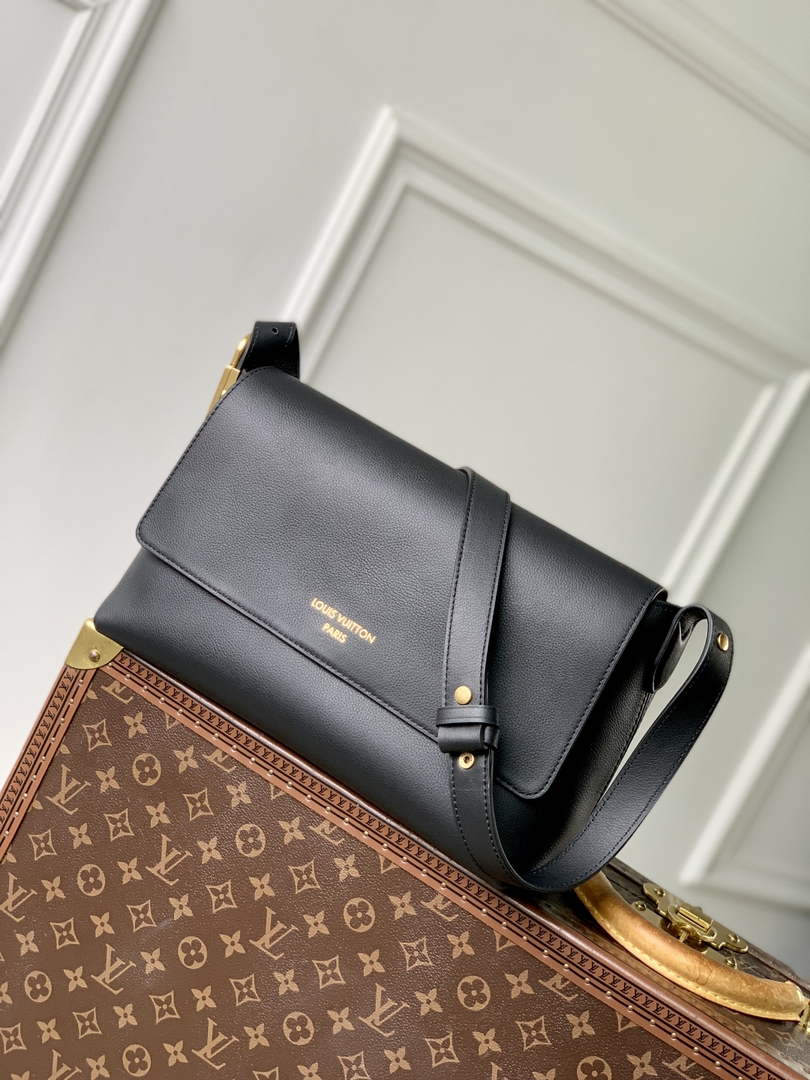 Louis Vuitton Low Key Messenger Bag M13148 Black - Default Title - View 1