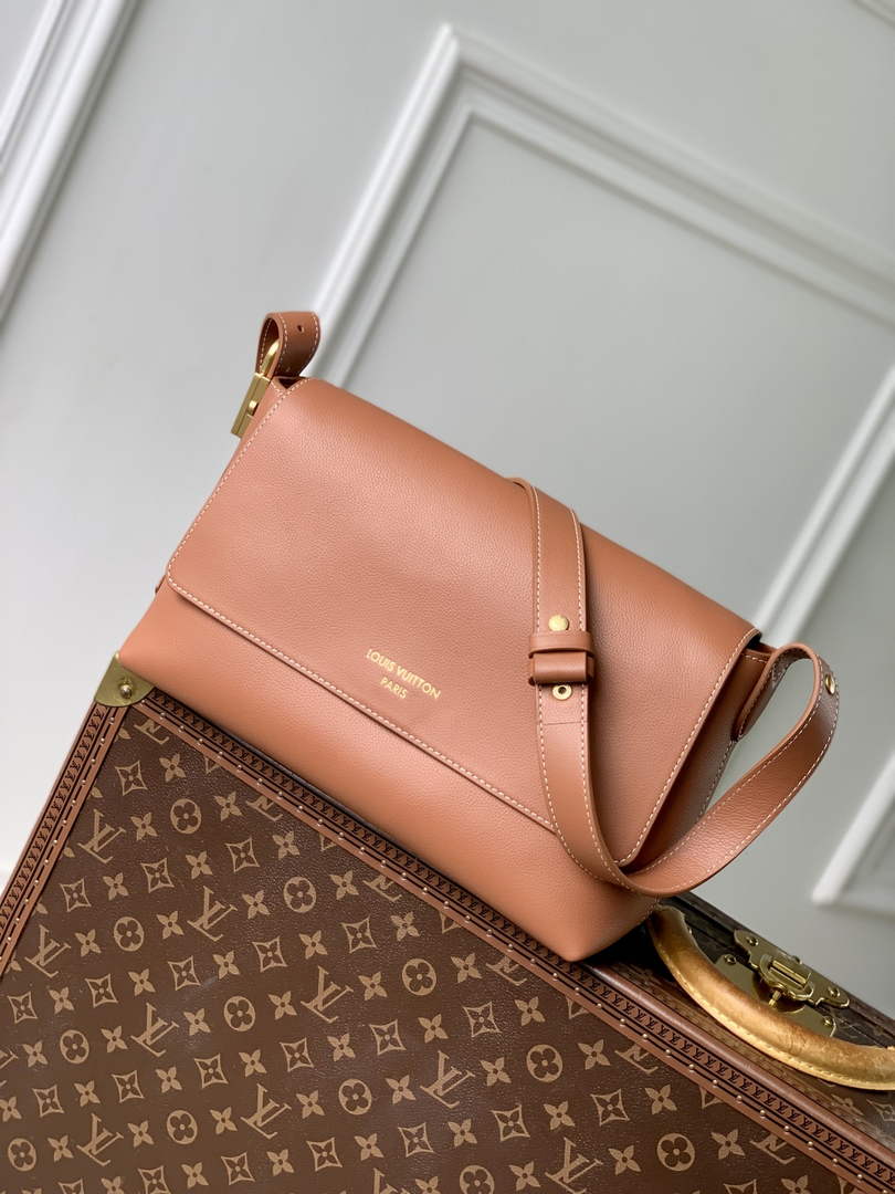 Louis Vuitton Low Key Messenger Bag M13151 Brown - Default Title - View 1