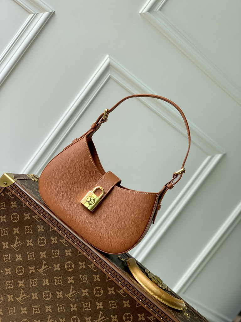 Louis Vuitton Low Key Shoulder Bag M24885 Brown calfskin - Default Title - View 1