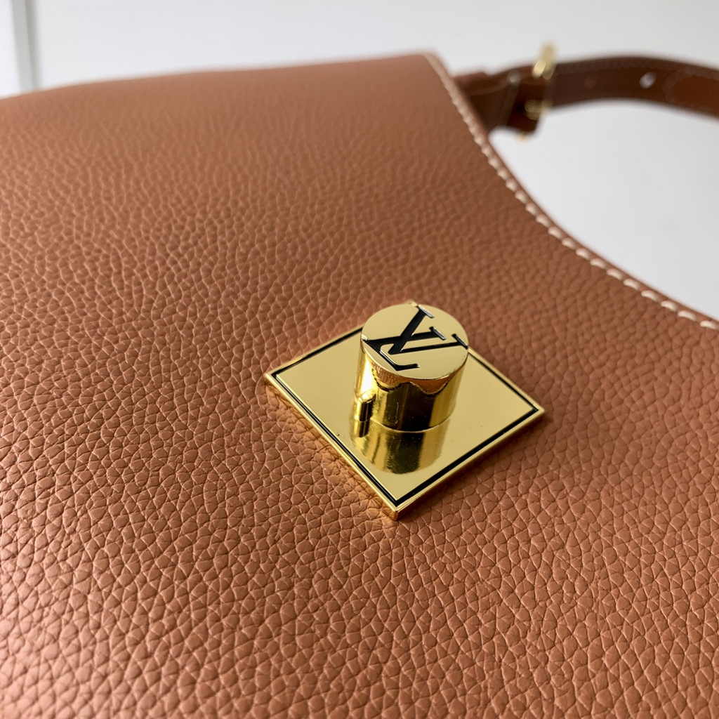 Louis Vuitton Low Key Shoulder Bag M24885 Brown calfskin - Default Title - View 6