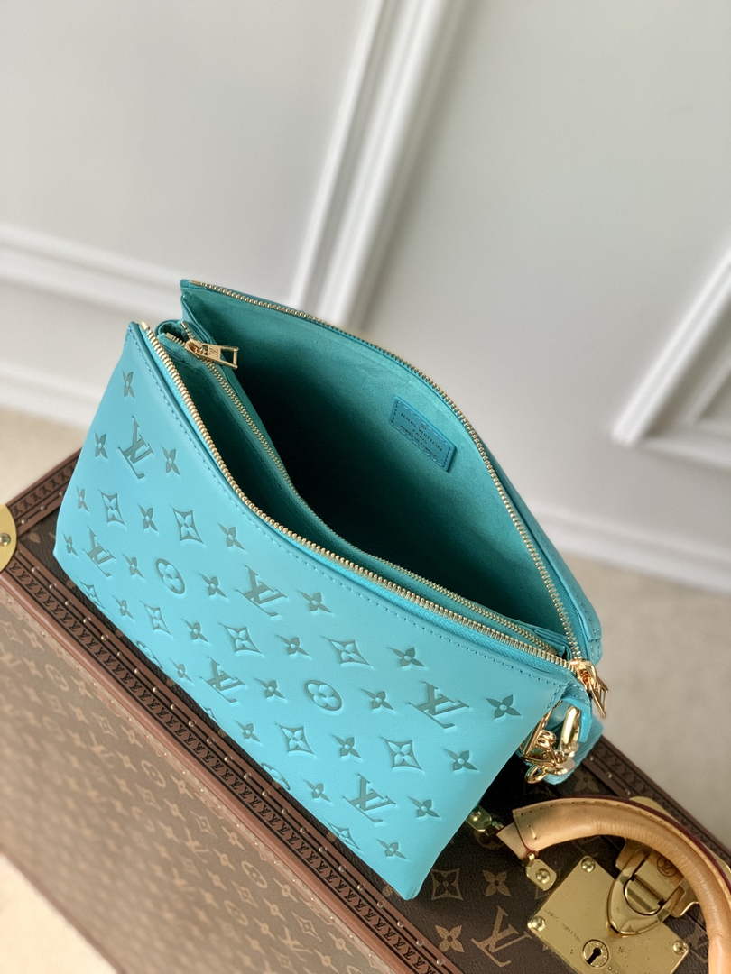 Louis Vuitton LV M20769 Coussin PM Handbags Blue - Default Title - View 4