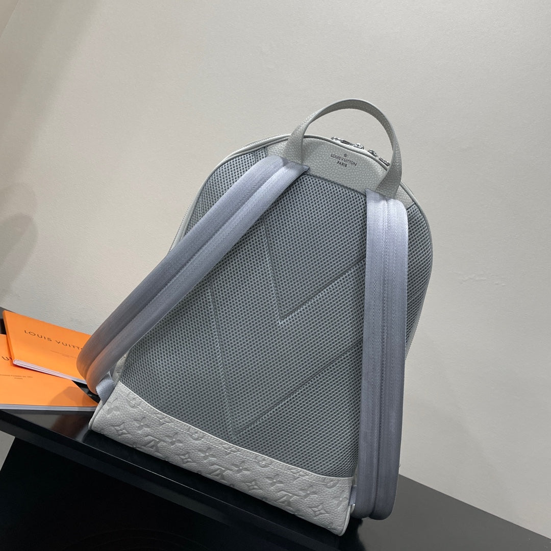 Louis Vuitton LV M20877 Ellipse Backpack Leather Beige