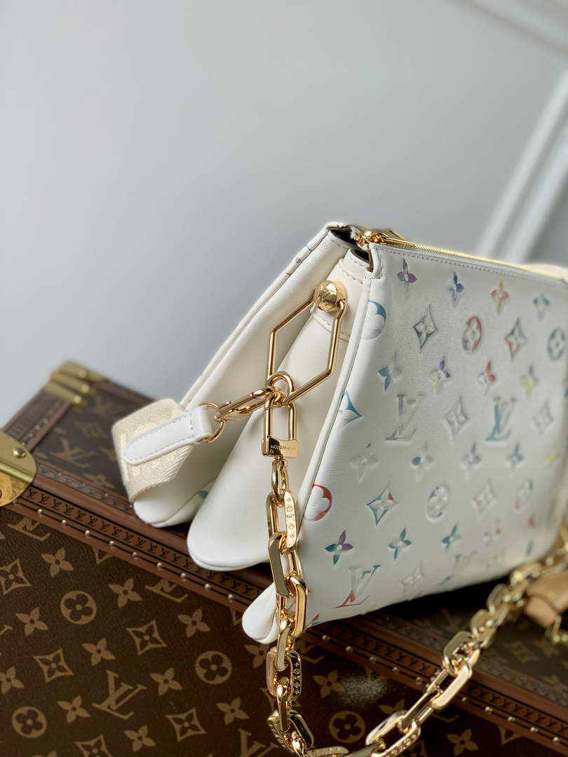 Louis Vuitton LV M21209 Coussin PM Handbags White - Default Title - View 2