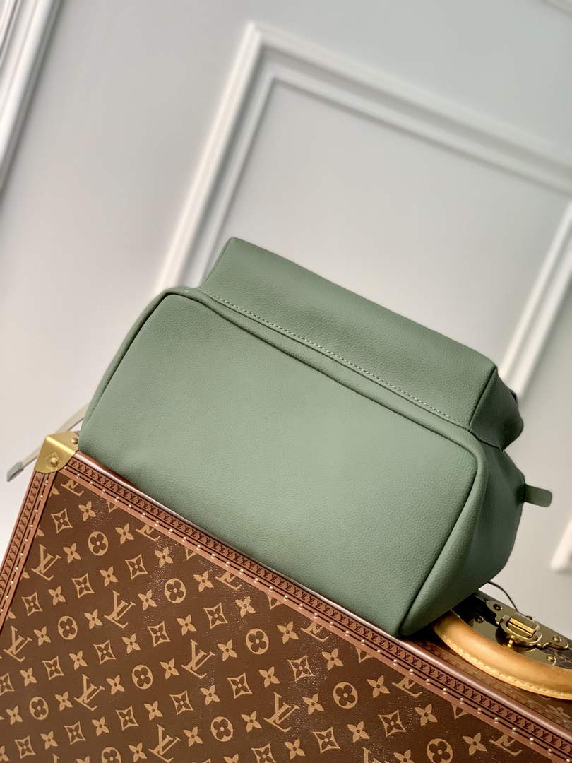 Louis Vuitton LV M21362 New Backpack Leather Khaki