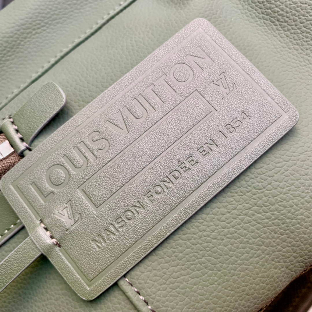 Louis Vuitton LV M21362 New Backpack Leather Khaki