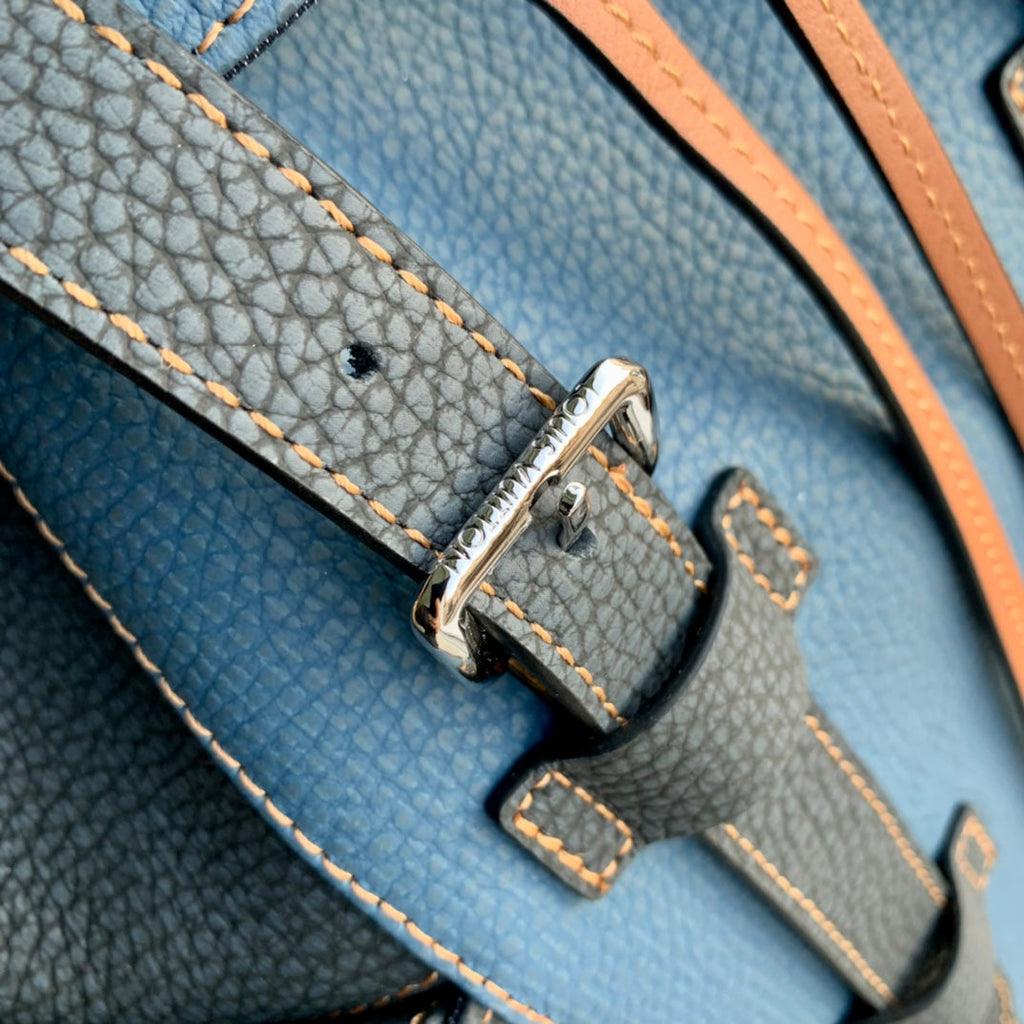 Louis Vuitton LV M21373 Christopher PM Leathers Denim Blue