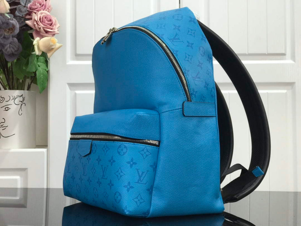 Louis Vuitton LV M30230 Discovery Backpack PM Monogram Blue