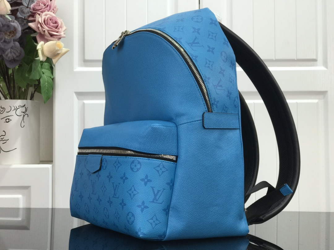Louis Vuitton LV M30230 Discovery Backpack PM Monogram Blue