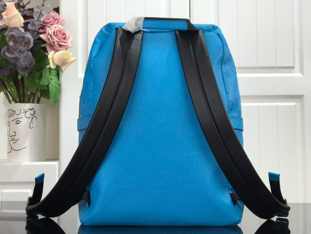 Louis Vuitton LV M30230 Discovery Backpack PM Monogram Blue