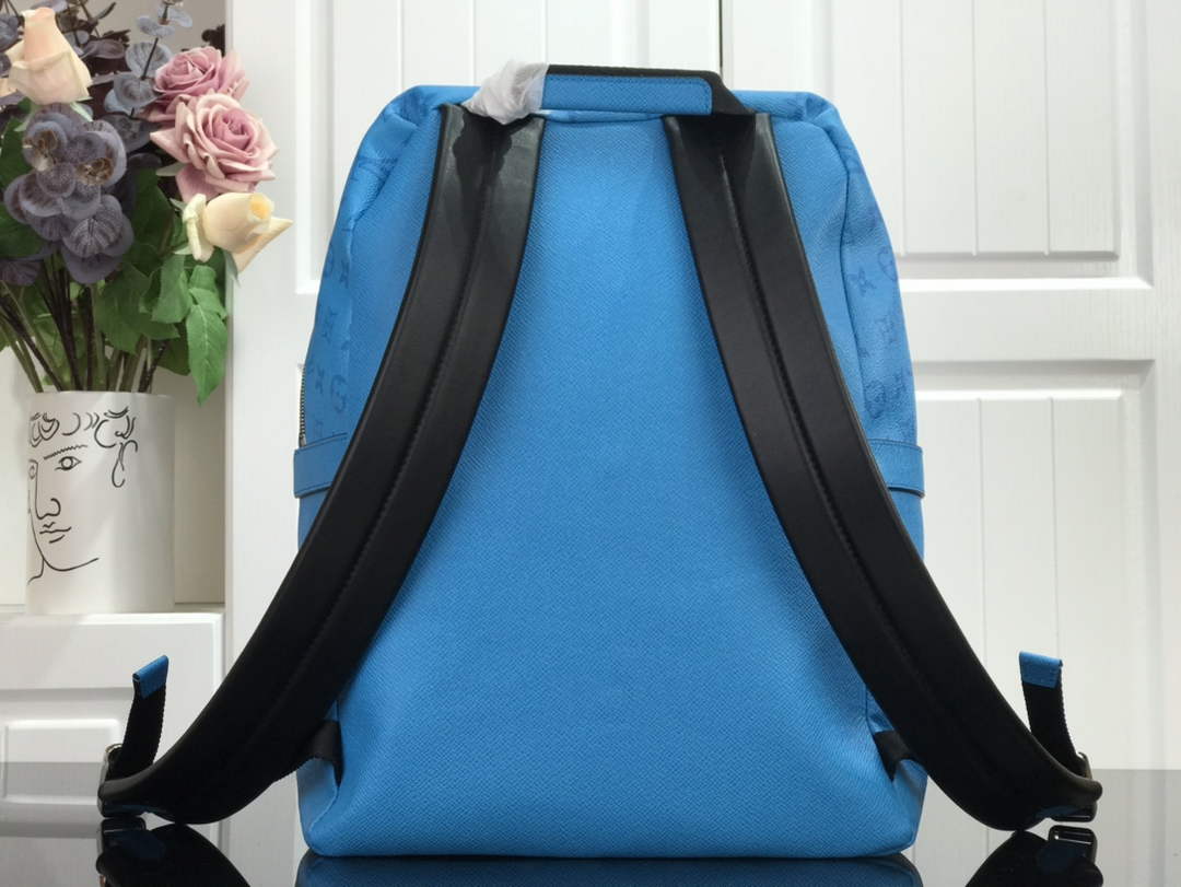 Louis Vuitton LV M30230 Discovery Backpack PM Monogram Blue