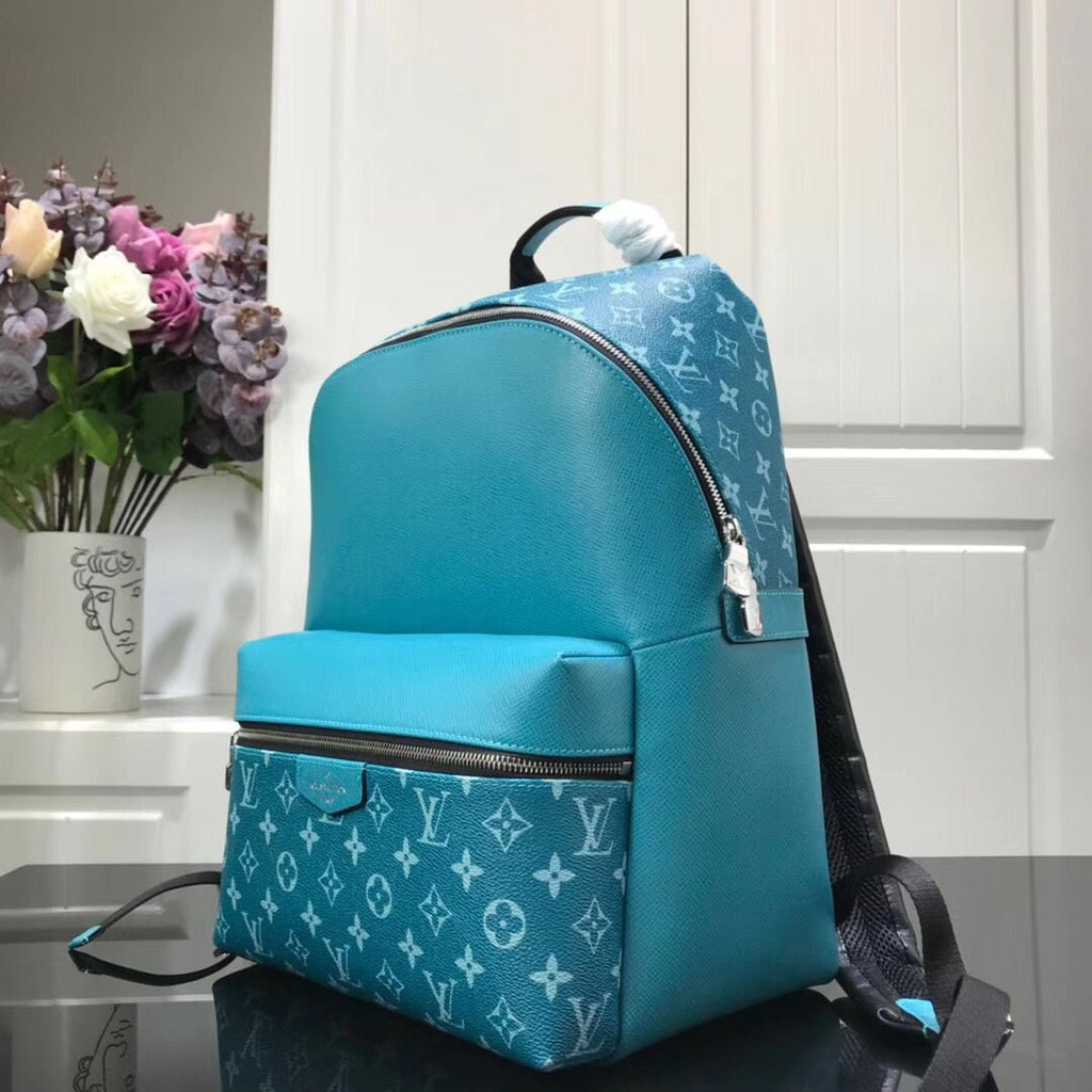 Louis Vuitton LV M30230 Discovery Backpack PM Monogram Green