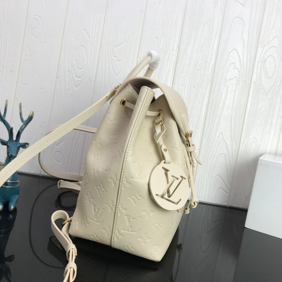 Louis Vuitton LV M45205 Montsouris Backpack Beige