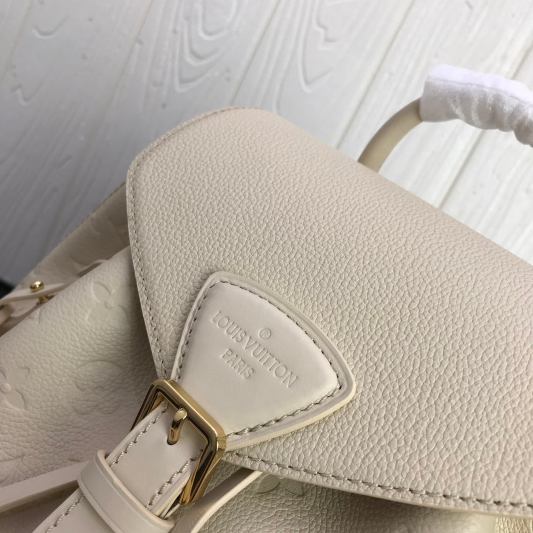 Louis Vuitton LV M45205 Montsouris Backpack Beige