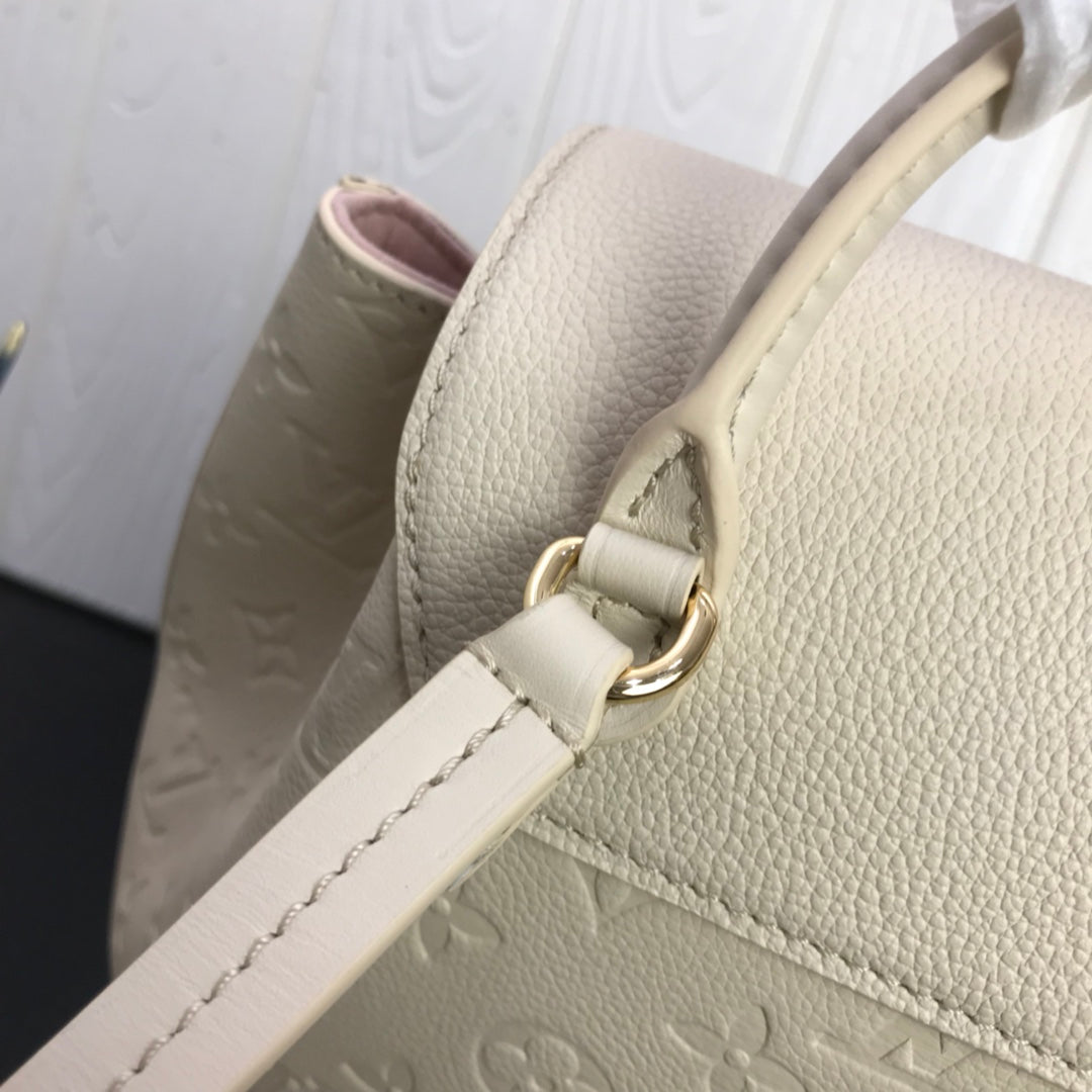 Louis Vuitton LV M45205 Montsouris Backpack Beige