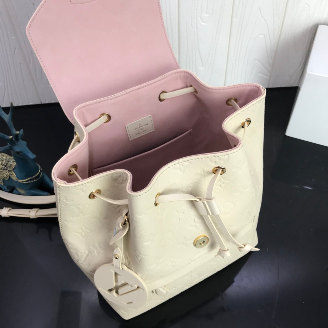 Louis Vuitton LV M45205 Montsouris Backpack Beige