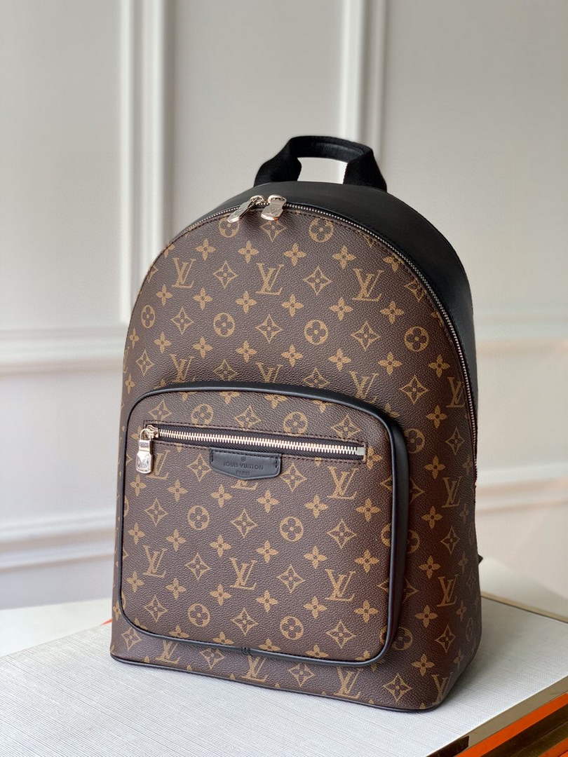 Louis Vuitton LV M45349 Josh Backpack Monogram Macassar Canvas