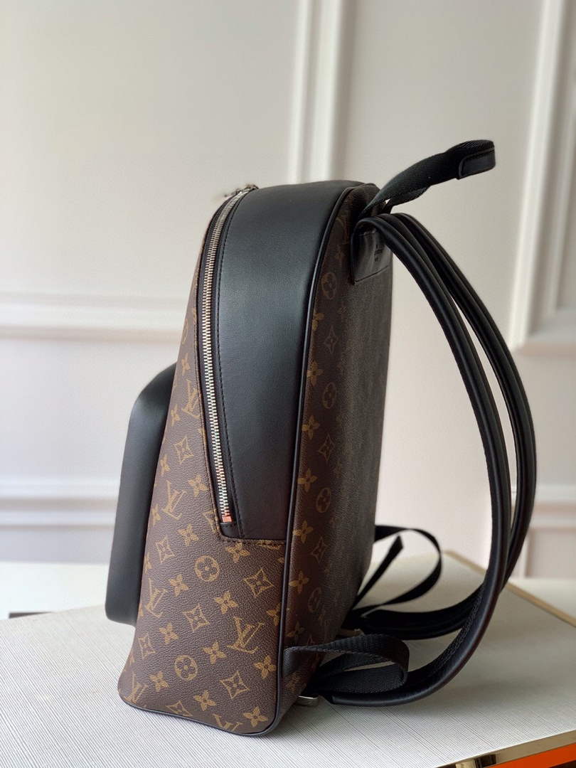 Louis Vuitton LV M45349 Josh Backpack Monogram Macassar Canvas