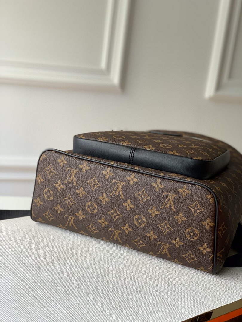 Louis Vuitton LV M45349 Josh Backpack Monogram Macassar Canvas