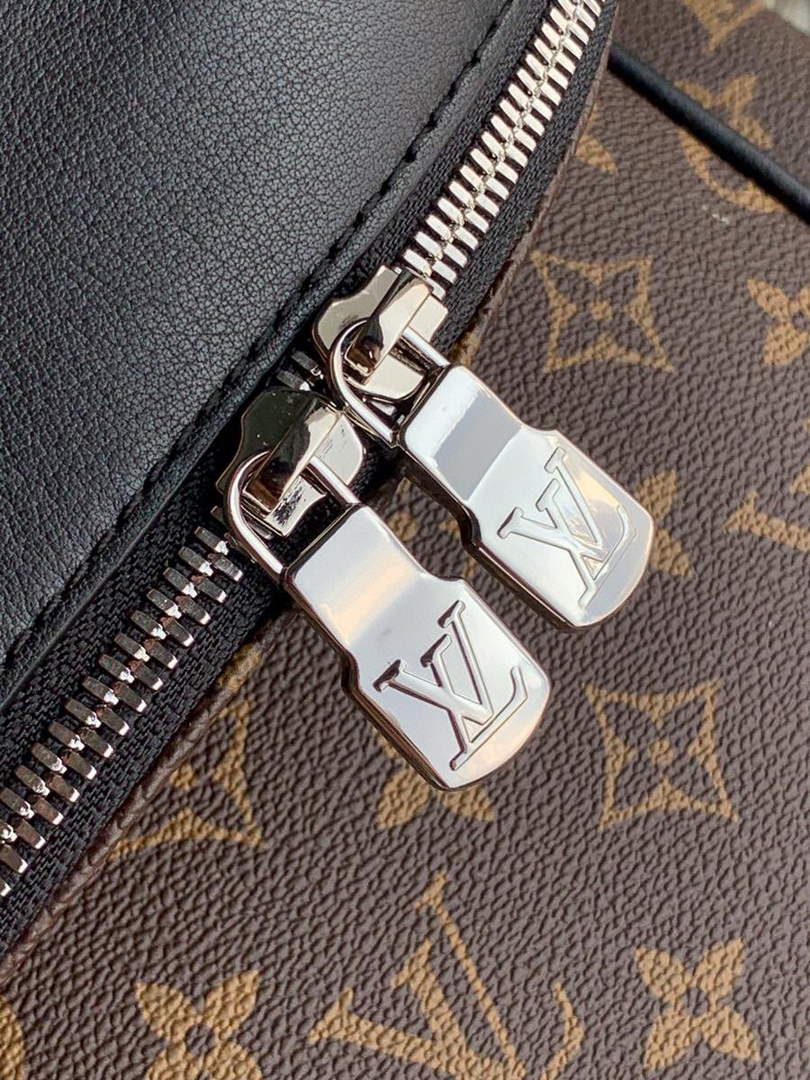 Louis Vuitton LV M45349 Josh Backpack Monogram Macassar Canvas