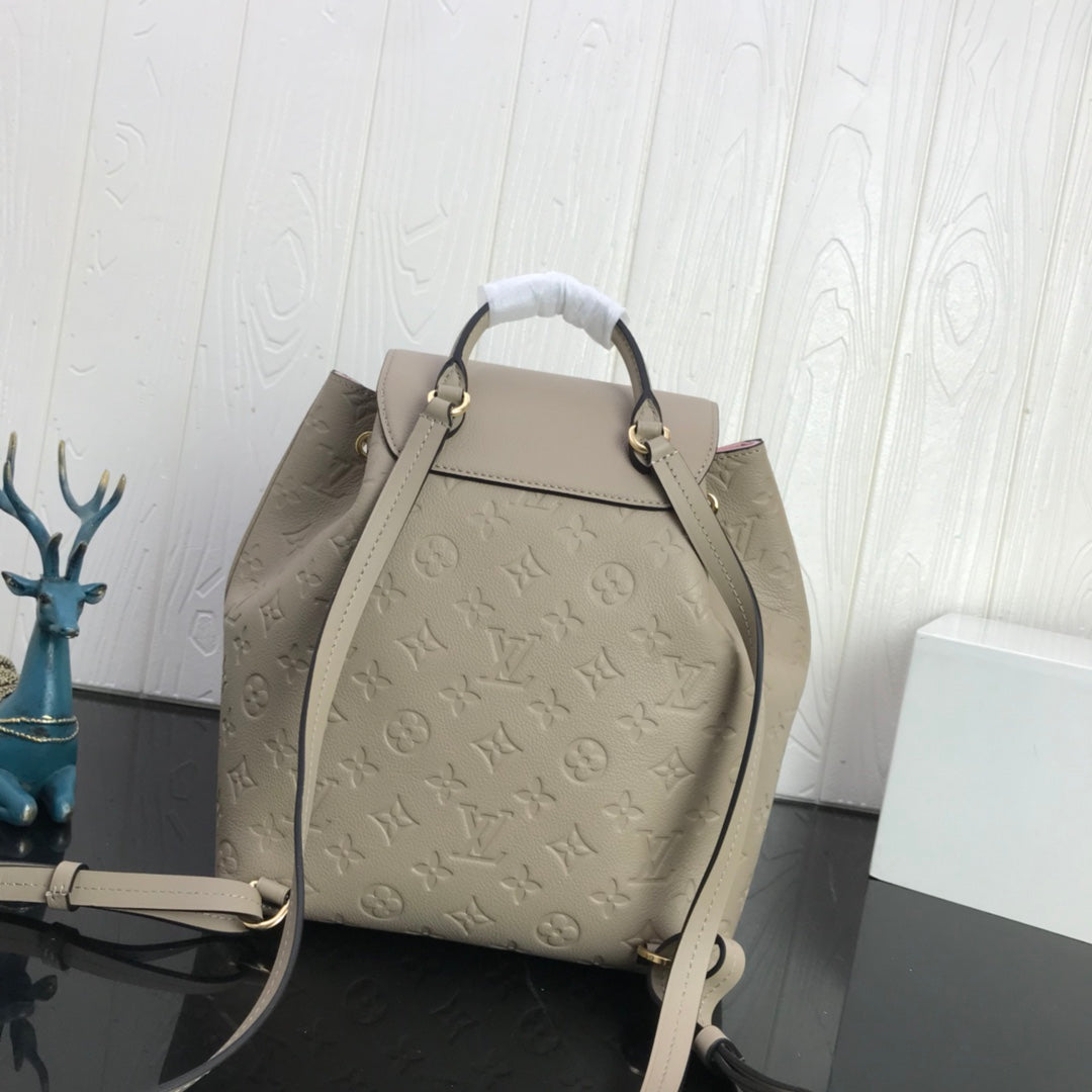 Louis Vuitton LV M45410 Montsouris Backpack Khaki