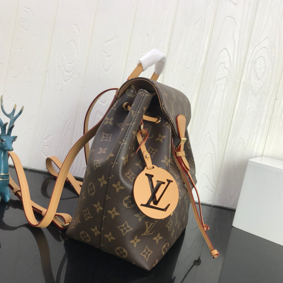 Louis Vuitton LV M45501 Montsouris Backpack PM Monogram canvas