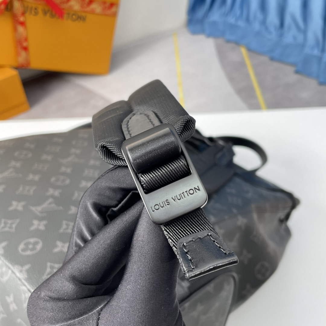 Louis Vuitton LV M45538 Backpack Trio Monogram Eclipse Canvas