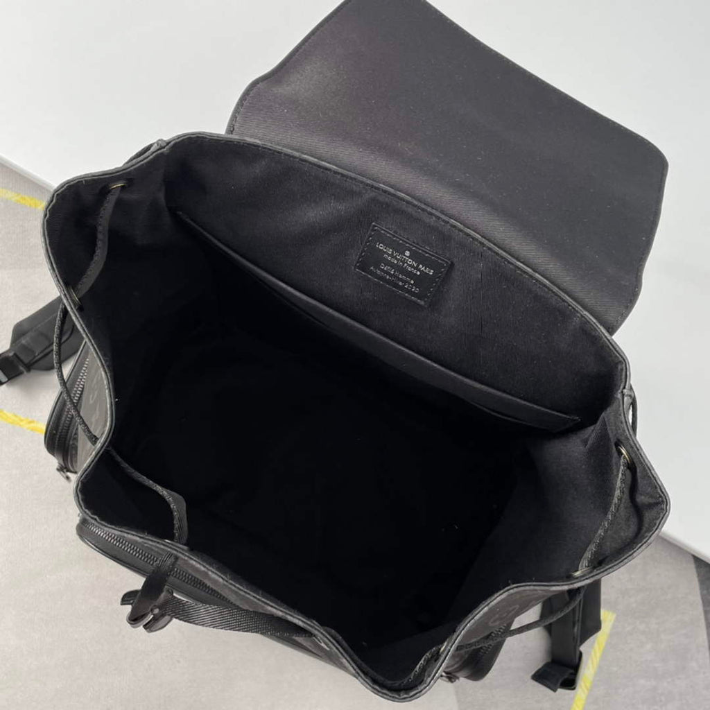 Louis Vuitton LV M45538 Backpack Trio Monogram Eclipse Canvas