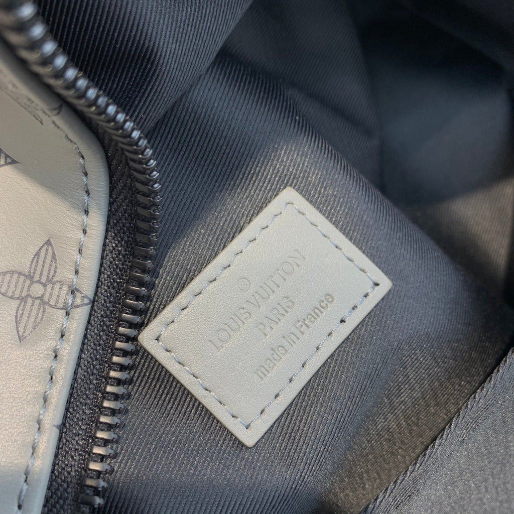 Louis Vuitton LV M46105 Racer Backpack Monogram Shadow Leather