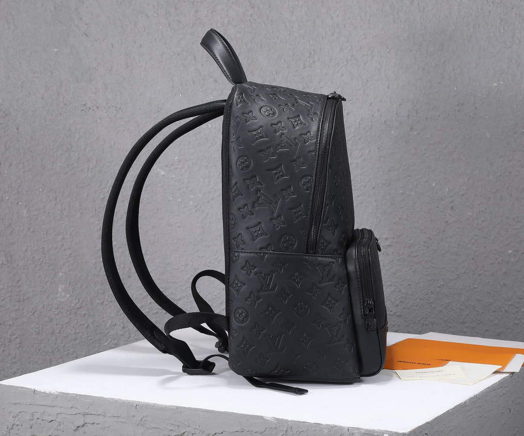 Louis Vuitton LV M46109 Racer Backpack Monogram Shadow Leather