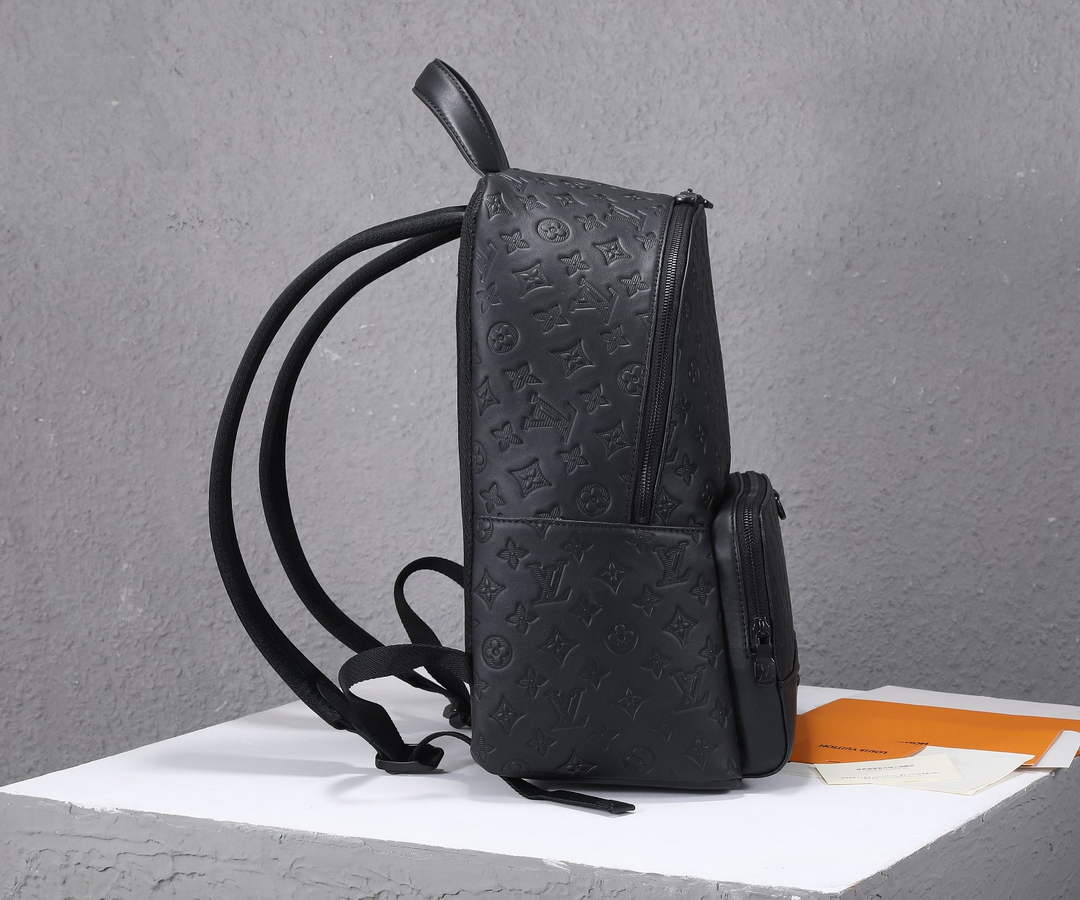 Louis Vuitton LV M46109 Racer Backpack Monogram Shadow Leather