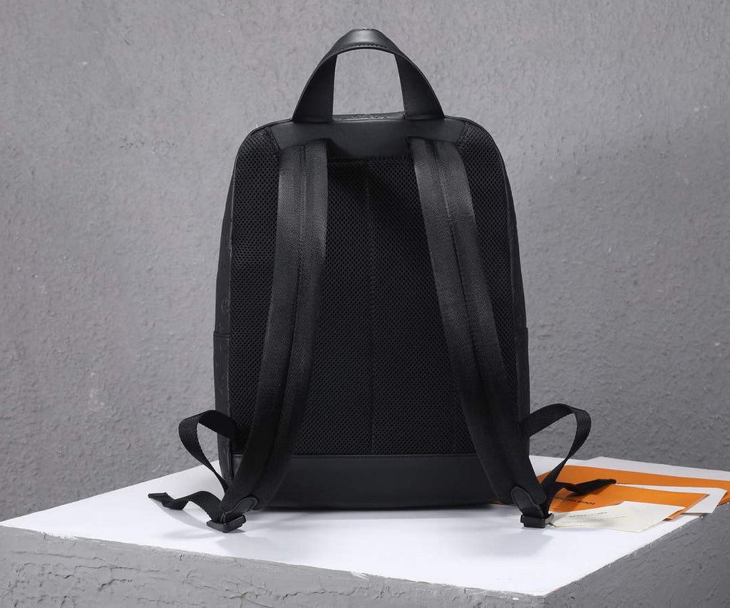 Louis Vuitton LV M46109 Racer Backpack Monogram Shadow Leather