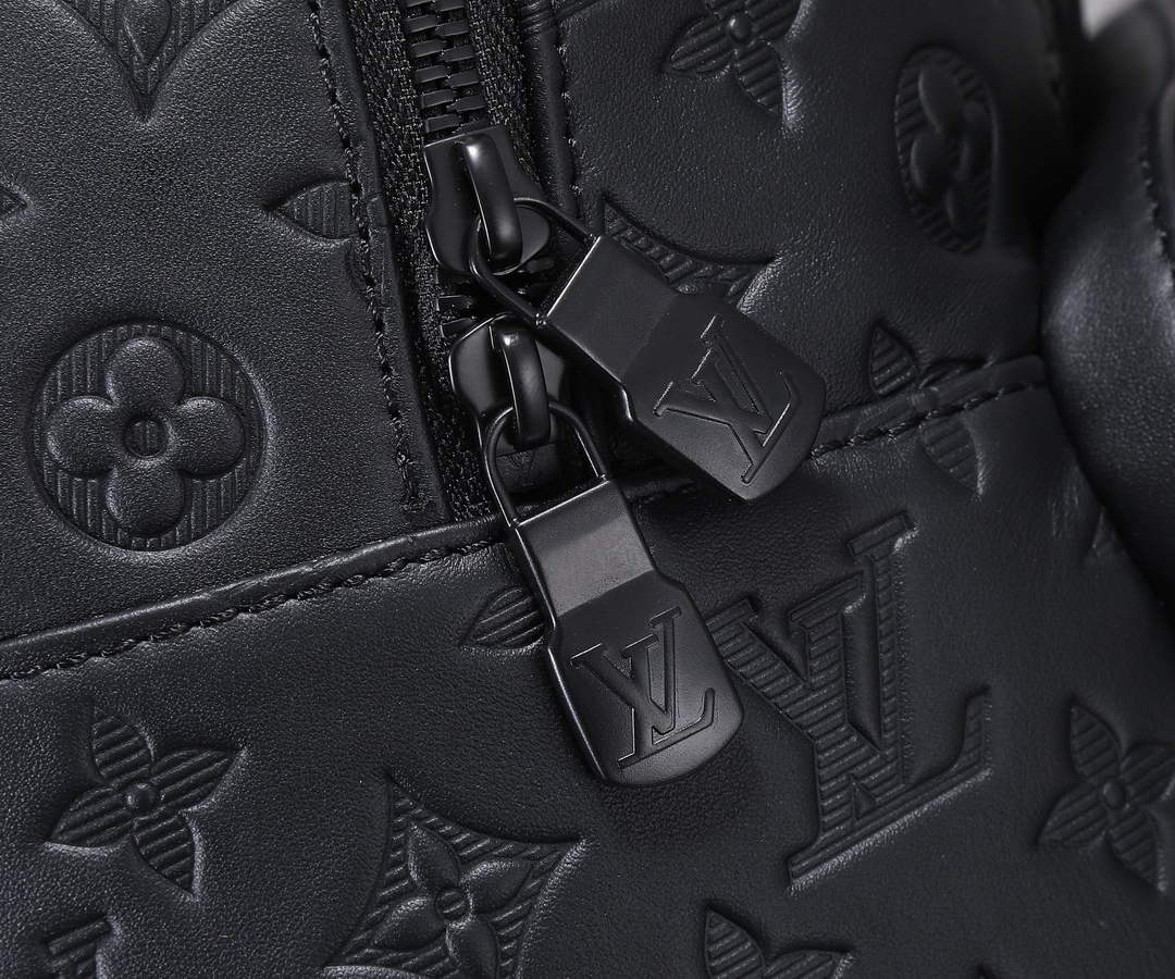 Louis Vuitton LV M46109 Racer Backpack Monogram Shadow Leather
