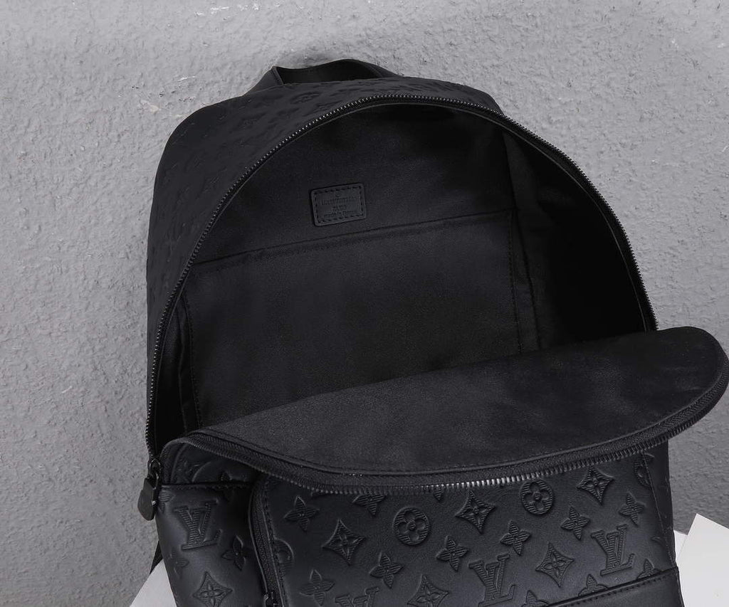 Louis Vuitton LV M46109 Racer Backpack Monogram Shadow Leather
